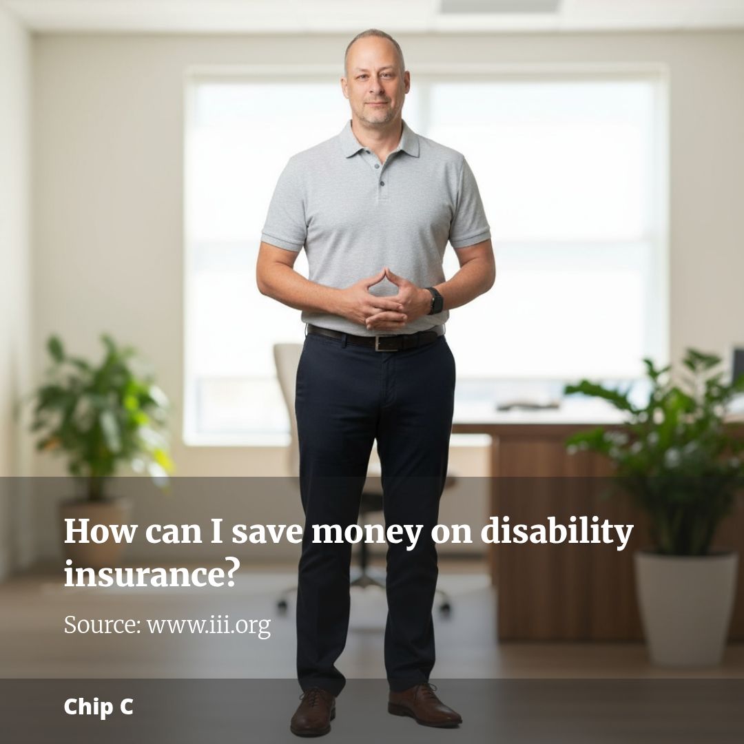 How can I save money on disability insurance?